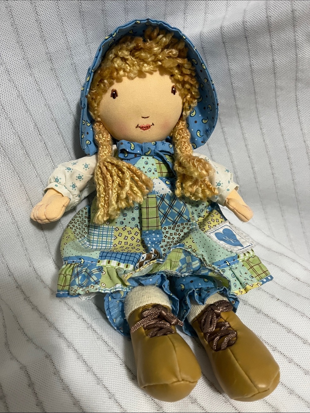 Holly Hobbie American Greetings 2006 12” soft rag doll.